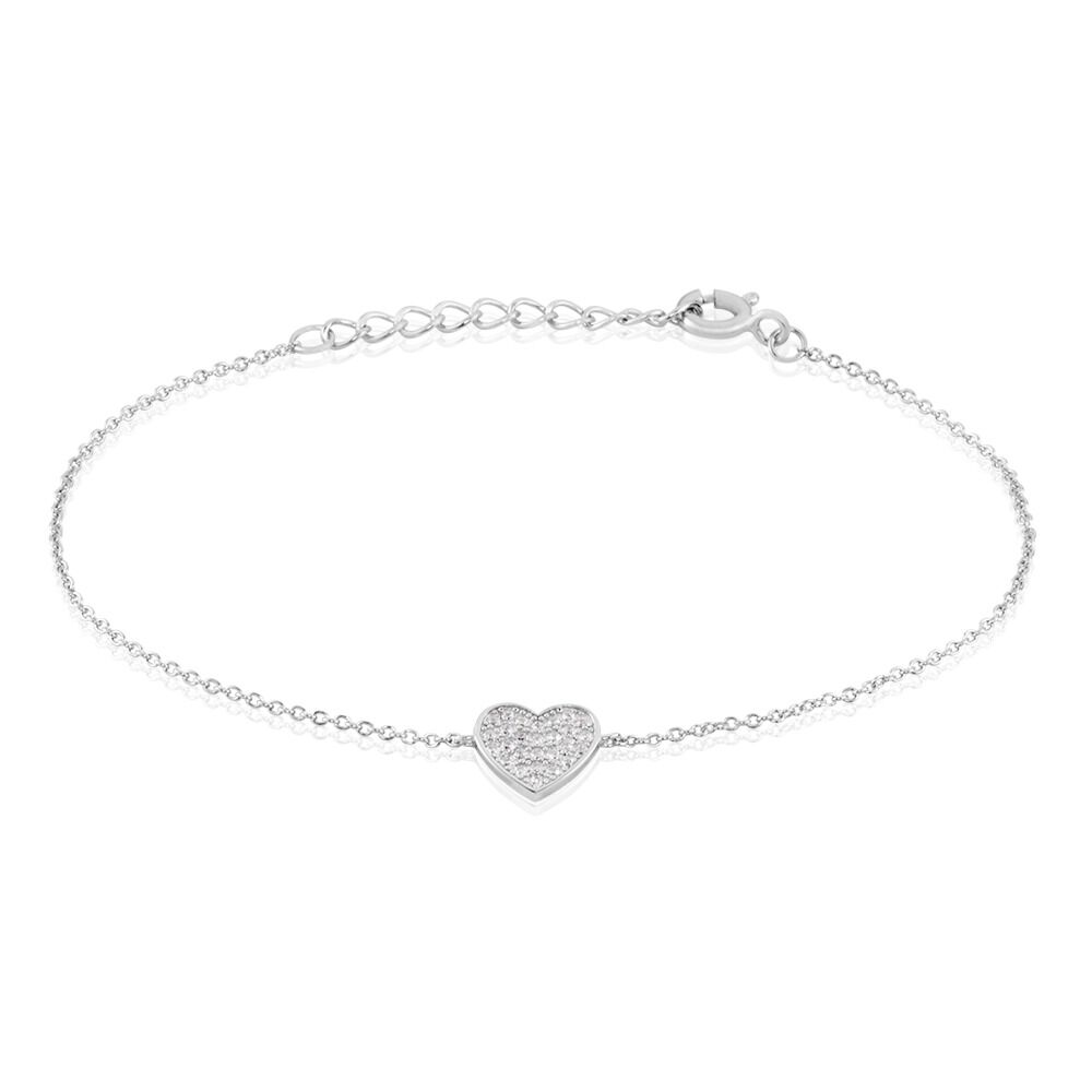 Bracelet Argent Frederik Oxydes De Zirconium - Bracelets chaînes Femme | Marc Orian