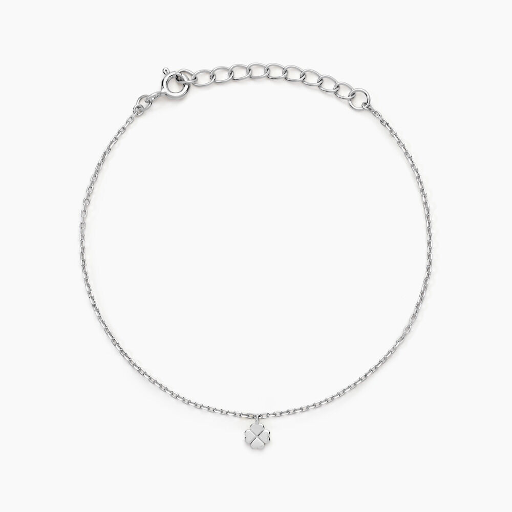 Bracelet Mayane Argent Blanc - Bracelets chaînes Femme | Marc Orian