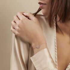 Bracelet Coeur Gravable Or Rose - Bracelets chaînes Femme | Marc Orian