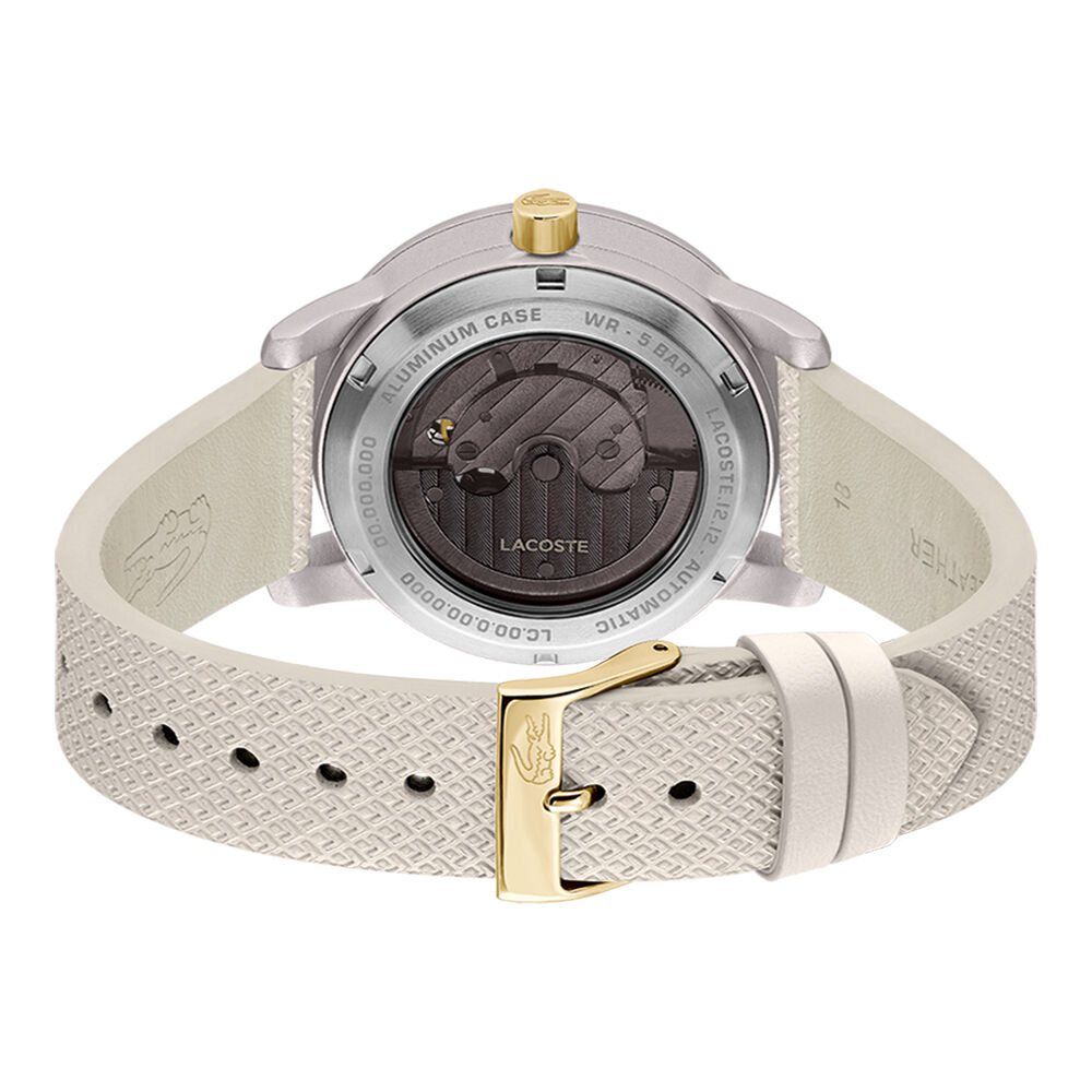 Montre Lacoste .12.12 Automatique Argent&eacute; - Montres automatiques Femme | Marc Orian