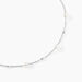Collier Flawless Argent Blanc Perle De Culture - Colliers avec pierres Femme | Marc Orian