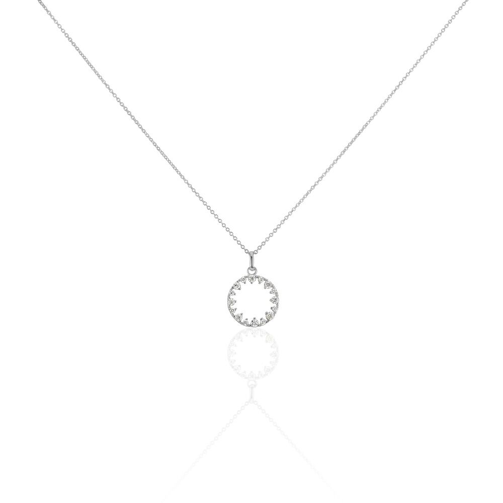Collier Argent Valero Oxydes De Zirconium - Colliers avec pierres Femme | Marc Orian