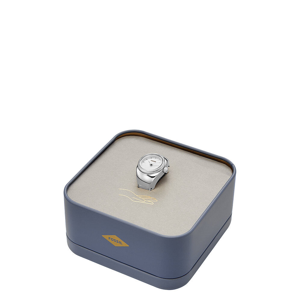 Montre Fossil Watch Ring Blanc - Montres étanches Femme | Marc Orian