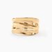 Bague Edwyna Plaqué Or Jaune - Bagues dorées Femme | Marc Orian