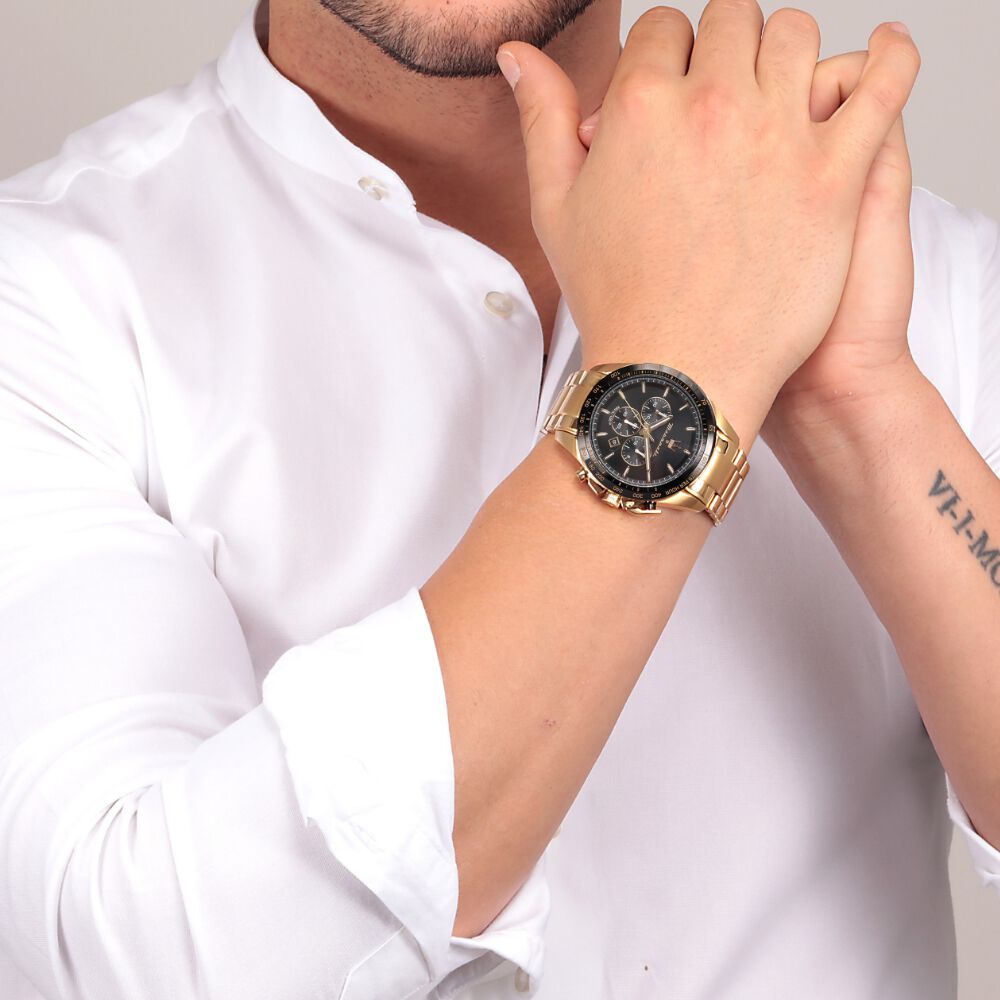 Montre Maserati Traguardo Noir - Montres étanches Homme | Marc Orian