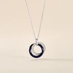 Collier Grizzel Argent C&eacute;ramique Oxyde - Colliers avec pierres Femme | Marc Orian