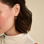 Boucles D'Oreilles Pendantes Belovia Or Jaune Topaze - Pendantes Femme | Marc Orian