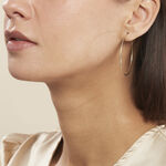 Cr&eacute;oles Dominae Flexible Or Jaune - Cr&eacute;oles Femme | Marc Orian