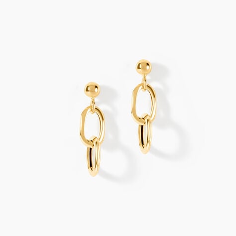 Boucles D'Oreilles Pendantes Dorrie Or Jaune - Pendantes Femme | Marc Orian