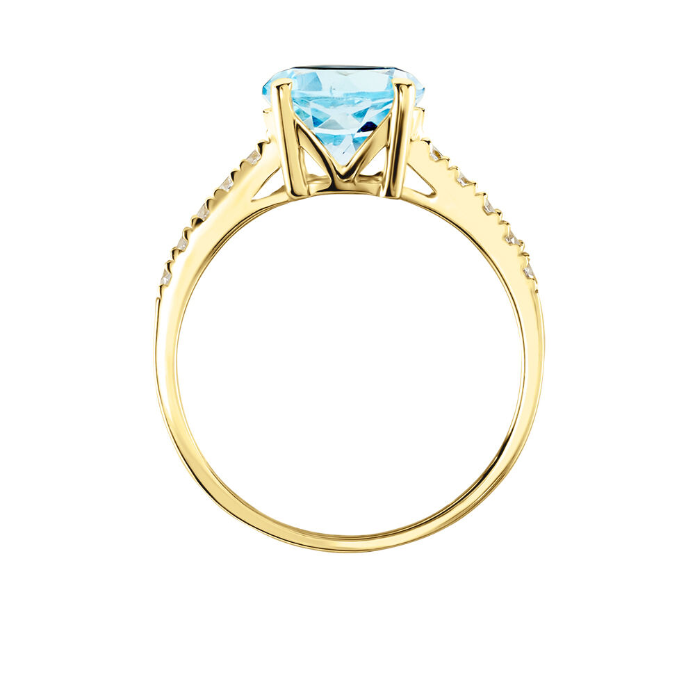 Bague Or Jaune Terese Topaze - Bagues pierres fines Femme | Marc Orian