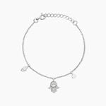Bracelet Argent Basten Oxydes De Zirconium - Bracelets fantaisie Femme | Marc Orian
