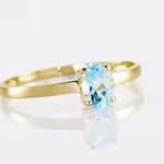 Bague Lily Or Jaune Topaze - Bagues pierres fines Femme | Marc Orian