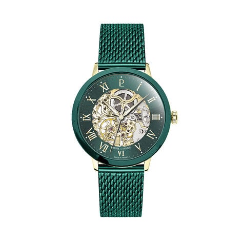 Montre Pierre Lannier Lannier Automatique 42 Vert - Montres automatiques Homme | Marc Orian