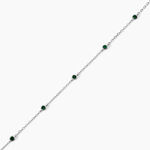 Bracelet Thesee Argent Blanc Spinelle - Bracelets fantaisie Femme | Marc Orian