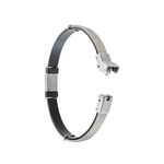 Bracelet Acier Blanc Joffrey - Bracelets cuir Homme | Marc Orian
