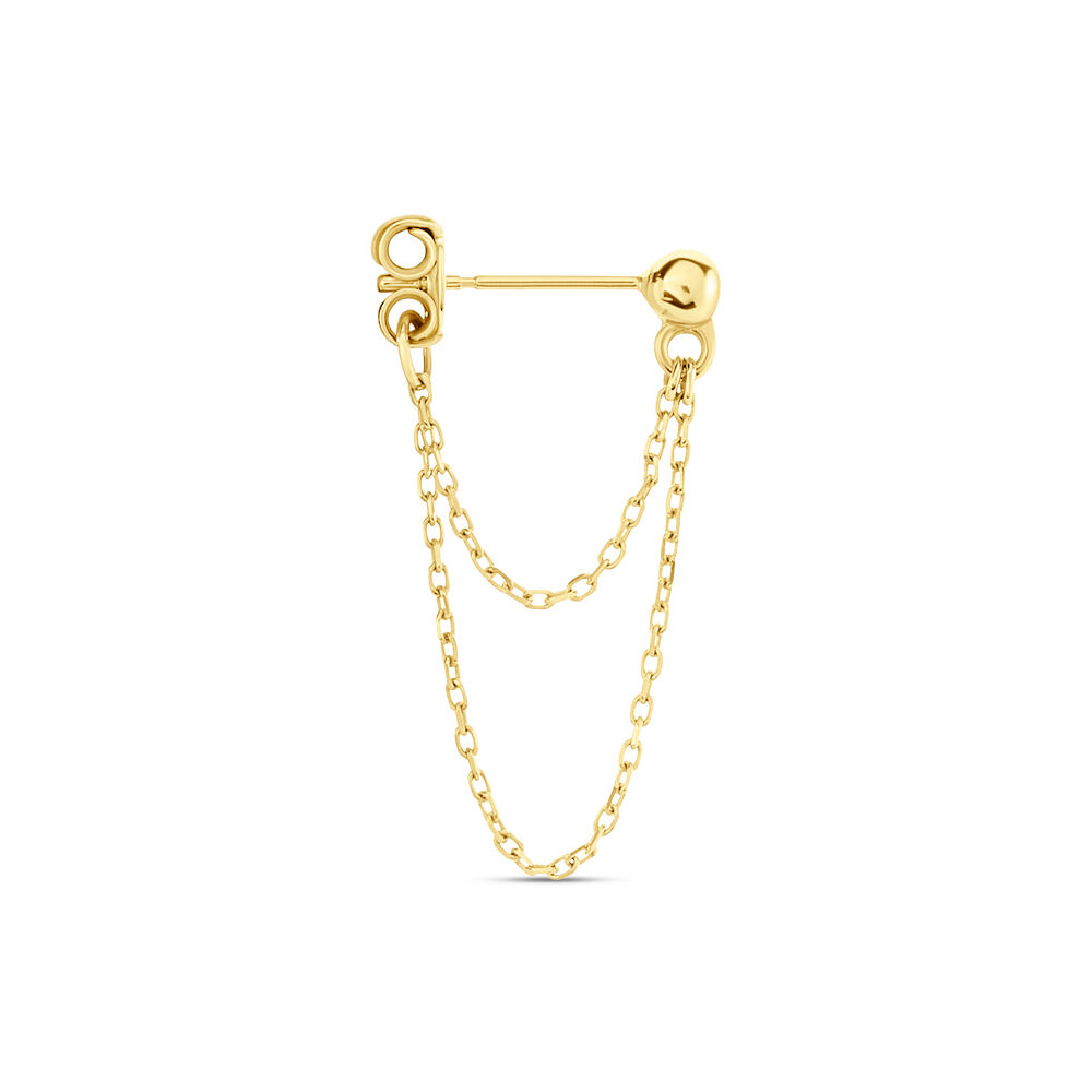 Boucle D'oreille Chander Or Jaune - Piercings d'oreilles Femme | Marc Orian