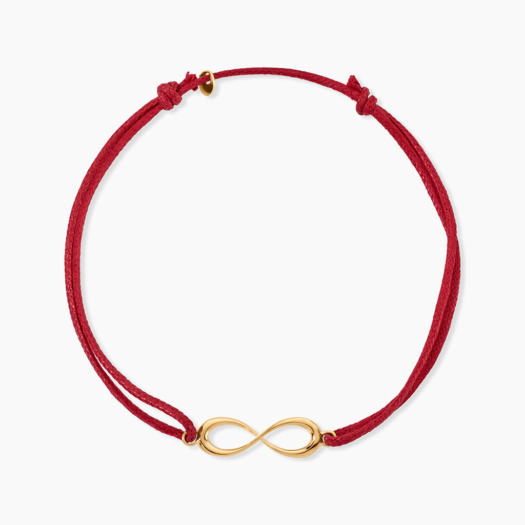 Bracelet Infini Or Jaune - Bracelets cordons Femme | Marc Orian