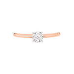 Bague Dream Or Rose Diamant - Solitaires Femme | Marc Orian