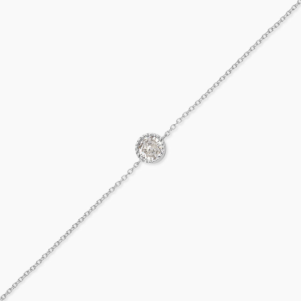 Bracelet Anaissa Argent Blanc Oxyde De Zirconium - Bracelets fantaisie Femme | Marc Orian