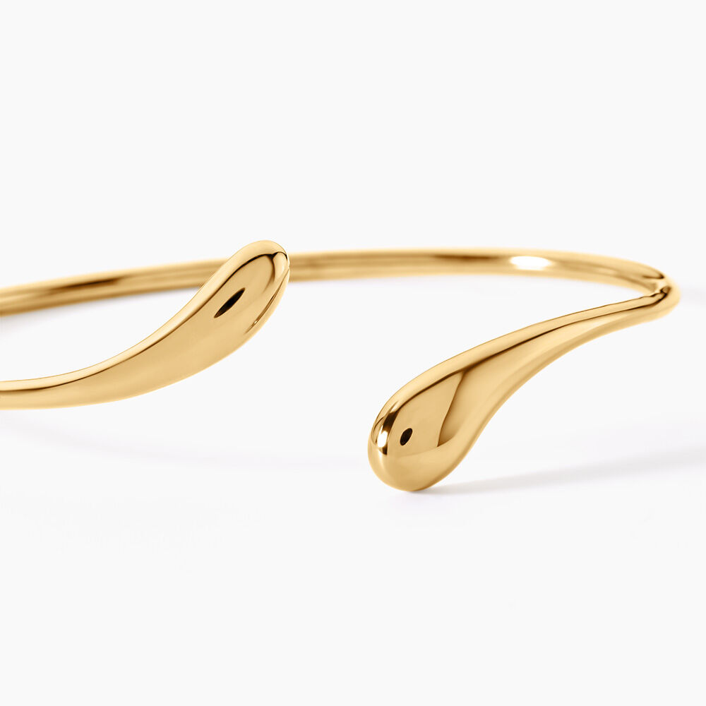 Bracelet Jonc Othilde Argent Dor&eacute; A L'Or 750/1000 - Bracelets joncs Femme | Marc Orian