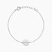 Bracelet Alexane Argent Blanc Oxyde De Zirconium - Bracelets Medailles Femme | Marc Orian