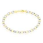 Bracelet Andrej Maille Fantaisie Or Bicolore - Bracelets cha&icirc;nes Femme | Marc Orian