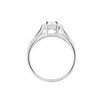 Bague Solitaire Mady Argent Blanc Oxyde De Zirconium - Bijoux fantaisie Femme | Marc Orian