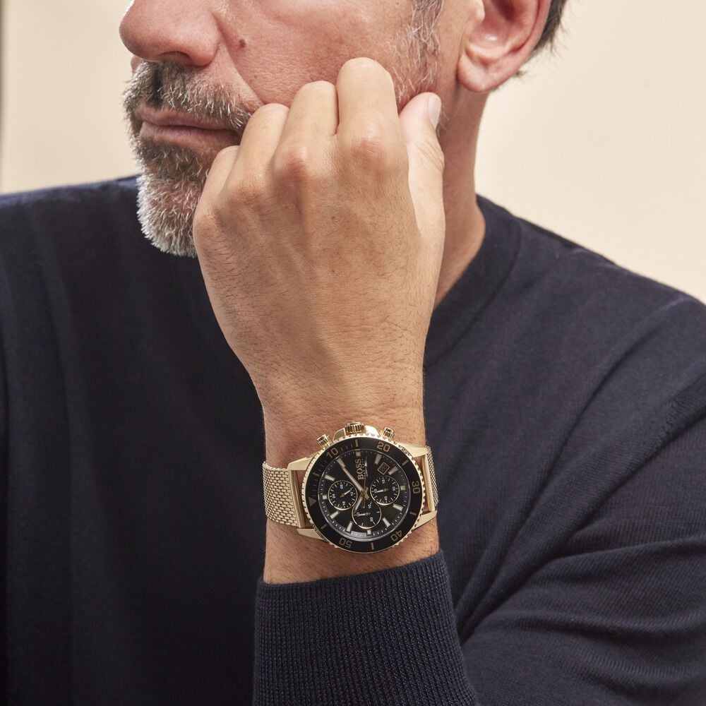 Montre boss 2025 or