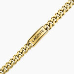 Bracelet Lacoste District Acier Jaune - Bracelets cha&icirc;nes Homme | Marc Orian
