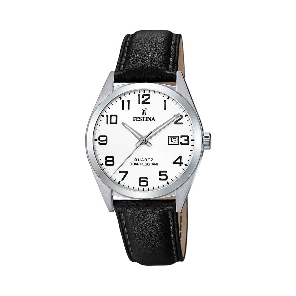 Montre Festina Classics 40 Blanc - Montres &eacute;tanches Homme | Marc Orian
