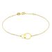Bracelet Or Jaune Edouarde - Bracelets Anneaux Entrelaces Femme | Marc Orian