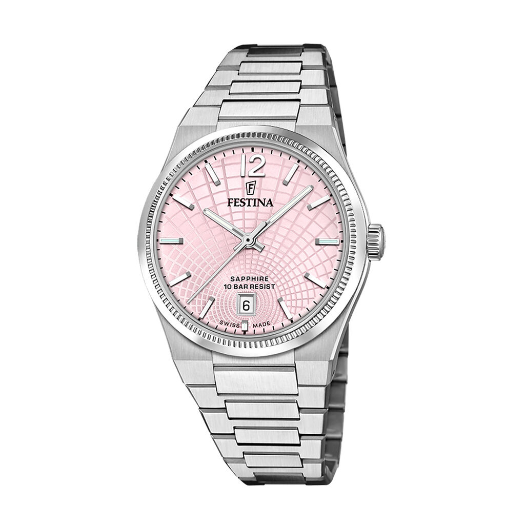 Montre Festina Swiss Made 35 Rose - Montres étanches Femme | Marc Orian
