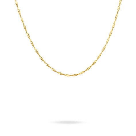 Chaîne Nazife Maille Singapour Or Jaune - Chaines Femme | Marc Orian
