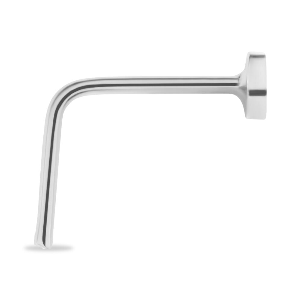 Piercing De Nez Deodate Coeur Or Blanc - Piercing Nez Femme | Marc Orian