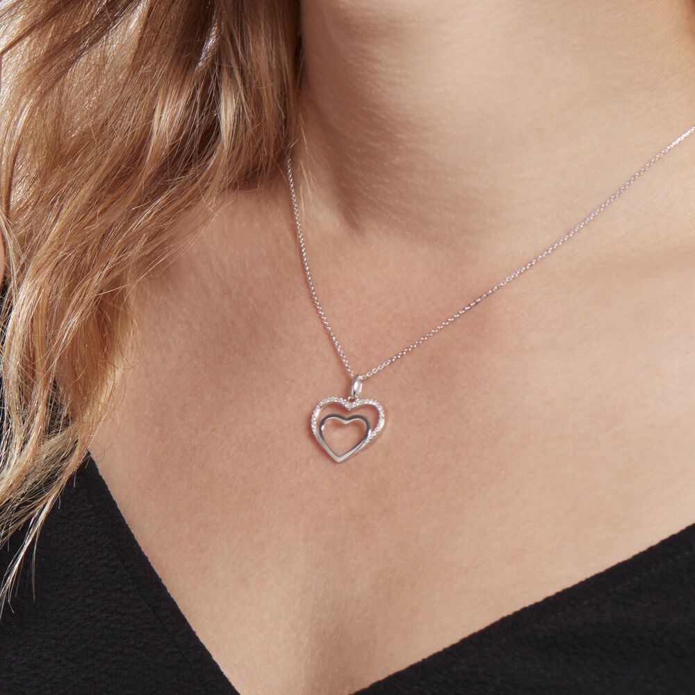 Collier Gasparde Argent Blanc Oxyde De Zirconium - Colliers avec pierres Femme | Marc Orian