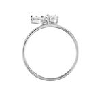 Bague Aoibhin Argent Blanc Oxyde De Zirconium - Bijoux fantaisie Femme | Marc Orian
