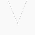 Collier Elfa Or Blanc Diamant - Colliers avec pierres Femme | Marc Orian