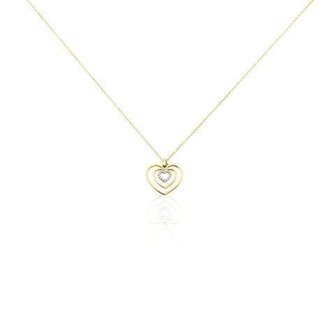 Collier Or Jaune Serrena Diamants - Colliers avec pierres Femme | Marc Orian
