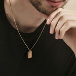 Collier Plaqu&eacute; Or Quintien - Colliers ete Homme | Marc Orian