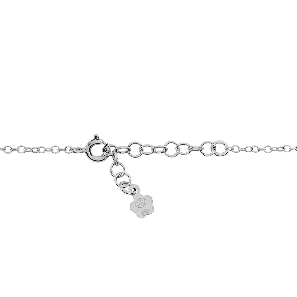 Bracelet Chance Argent Blanc - Bracelets chaînes Femme | Marc Orian