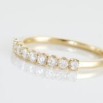 Alliance Hera Or Jaune Diamant - Alliances avec pierres Femme | Marc Orian