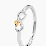 Bague Phedra Or Jaune Argent Blanc - Bagues dor&eacute;es Femme | Marc Orian