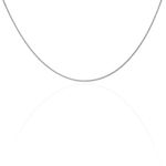 Cha&icirc;ne Maille Gourmette Or Blanc - Chaines Famille | Marc Orian