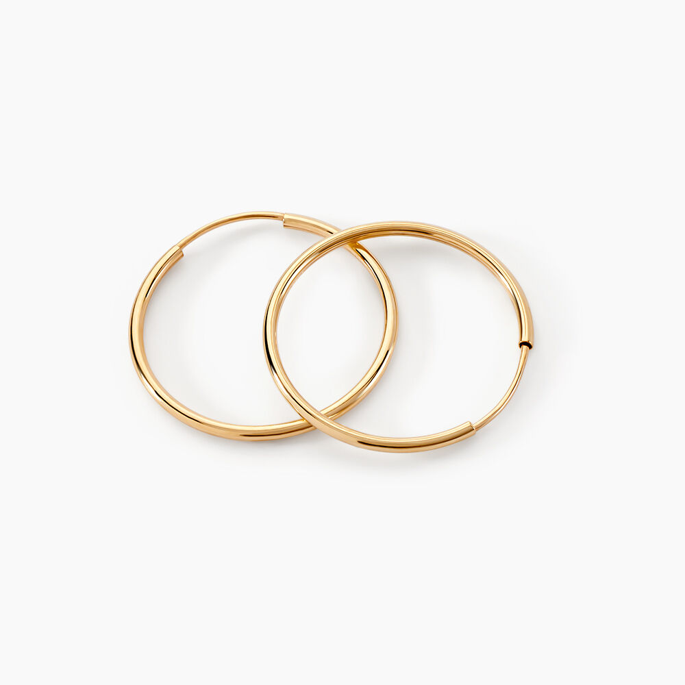 Créoles Dominae Or Jaune - Créoles Femme | Marc Orian