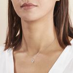 Pendentif Fatima Or Blanc - Pendentifs Famille | Marc Orian