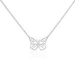 Collier Geltrude Argent Blanc - Colliers fantaisie Femme | Marc Orian