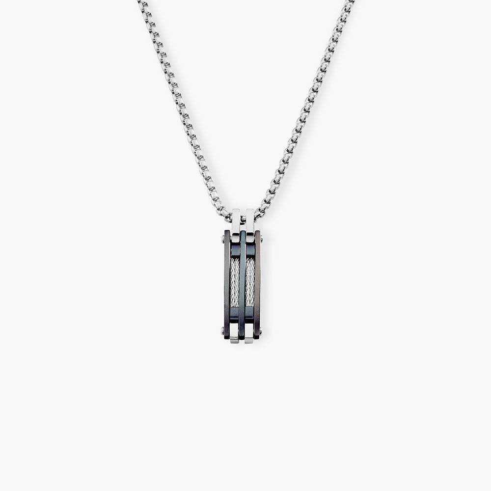 Collier Jourdan Priam Acier - Colliers fantaisie Homme | Marc Orian