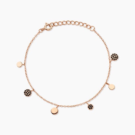 Bracelet Lorainne Argent Bicolore Oxyde De Zirconium - Bracelets Medailles Femme | Marc Orian