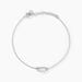 Bracelet Cherazade Argent Blanc - Bracelets chaînes Femme | Marc Orian