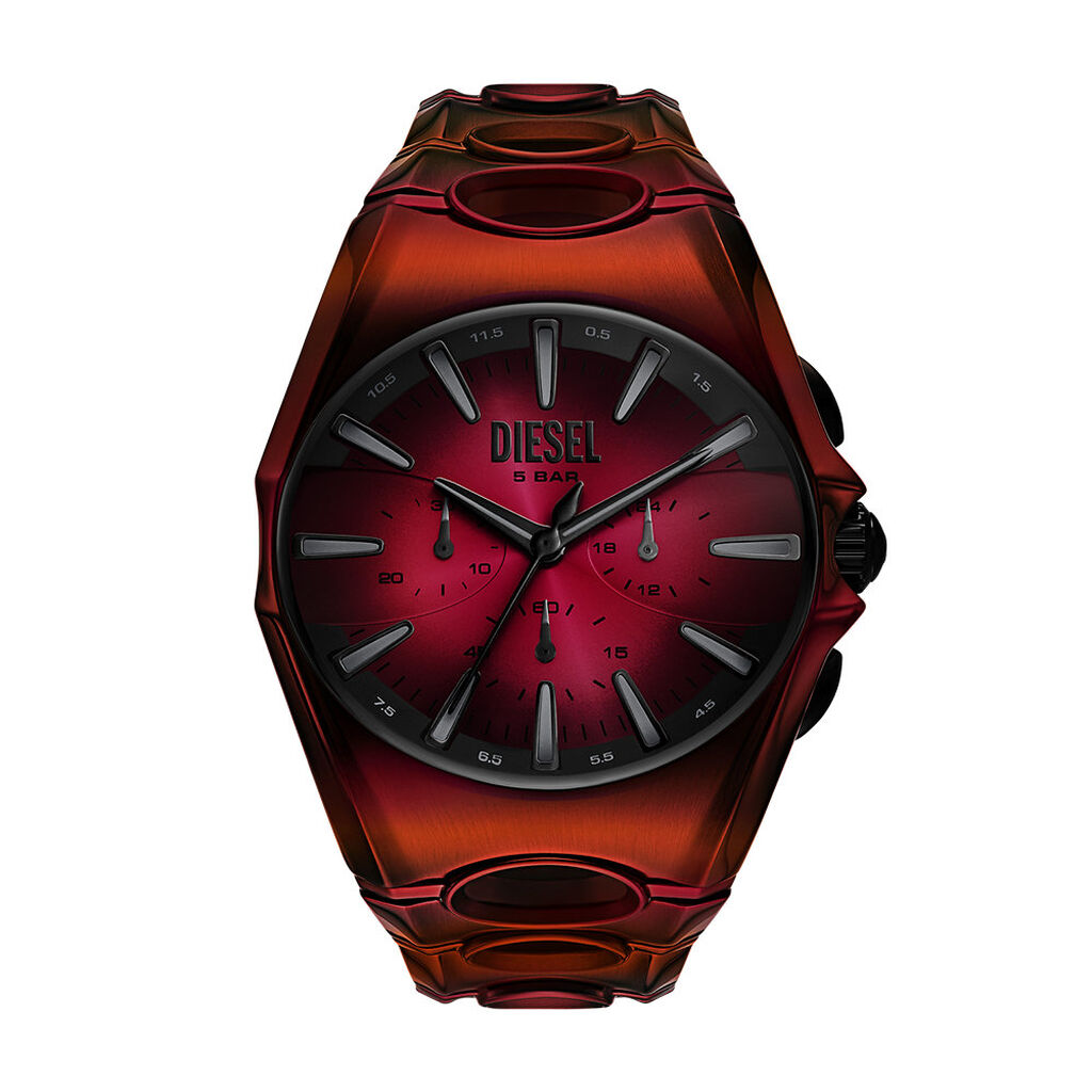Montre Diesel D-Curve Rouge - Nouveautés Homme | Marc Orian